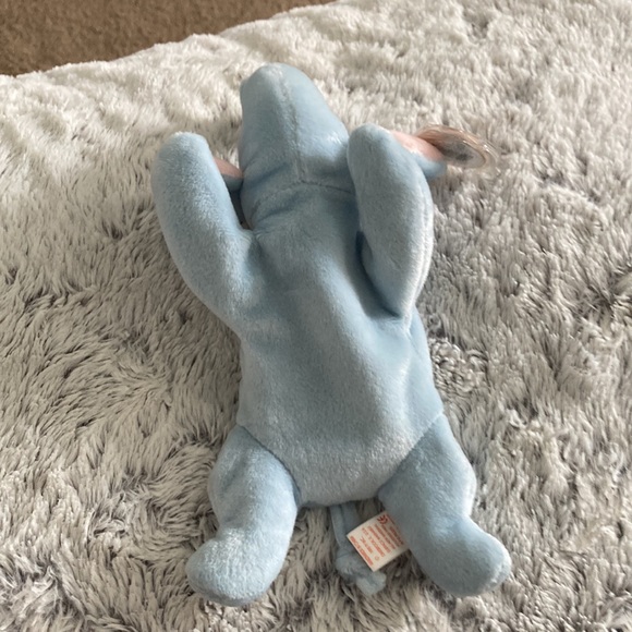 Vintage Beanie Baby Peanut the Elephant NWT - Picture 6 of 11
